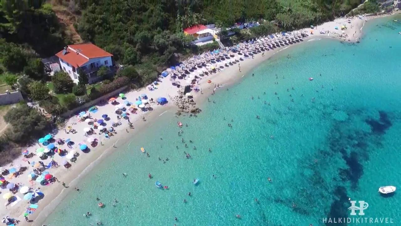 Blue Thea Luxury Villa In Afitos المظهر الخارجي الصورة