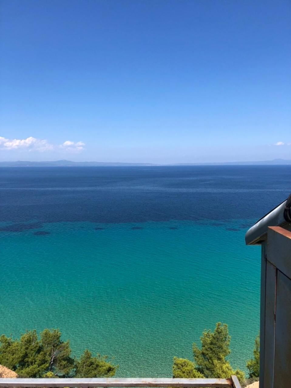 Blue Thea Luxury Villa In Afitos المظهر الخارجي الصورة