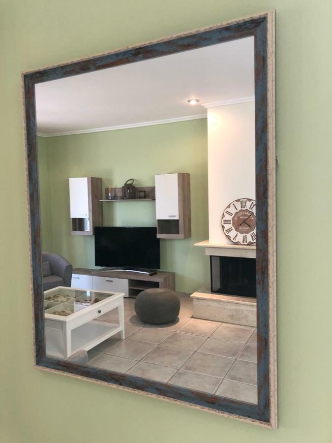 Blue Thea Luxury Villa In Afitos المظهر الخارجي الصورة